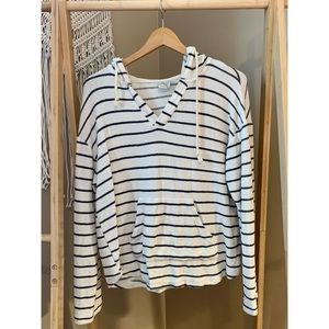 Paper Crane striped pullover